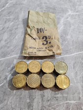 40 x 1967 Threepence 3 Pence Elizabeth II Uncirculated Coin with Paper Coin Bag