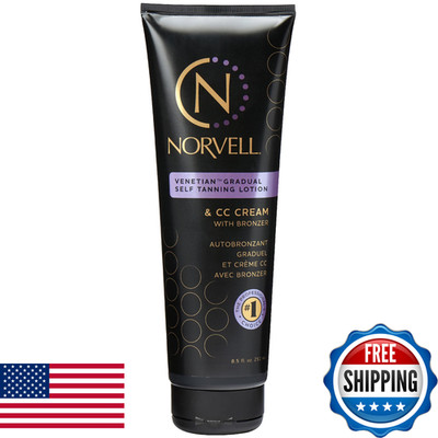 Norvell Venetian Sunless Self Tanner Gradual Color Extender Lotion 8.5 Fl Oz