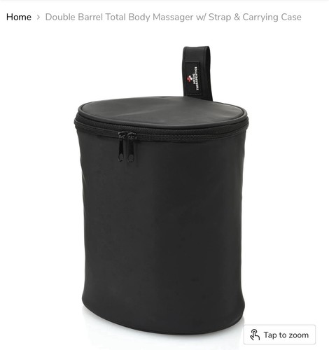 Double Barrel Total Body Massager w/ Strap & Carrying Case by Medic Therapeutics - Picture 3 of 7