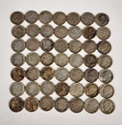 *LOT OF 49* - Roosevelt Dimes Various Dates Various Conditions 90% Silver - 49
