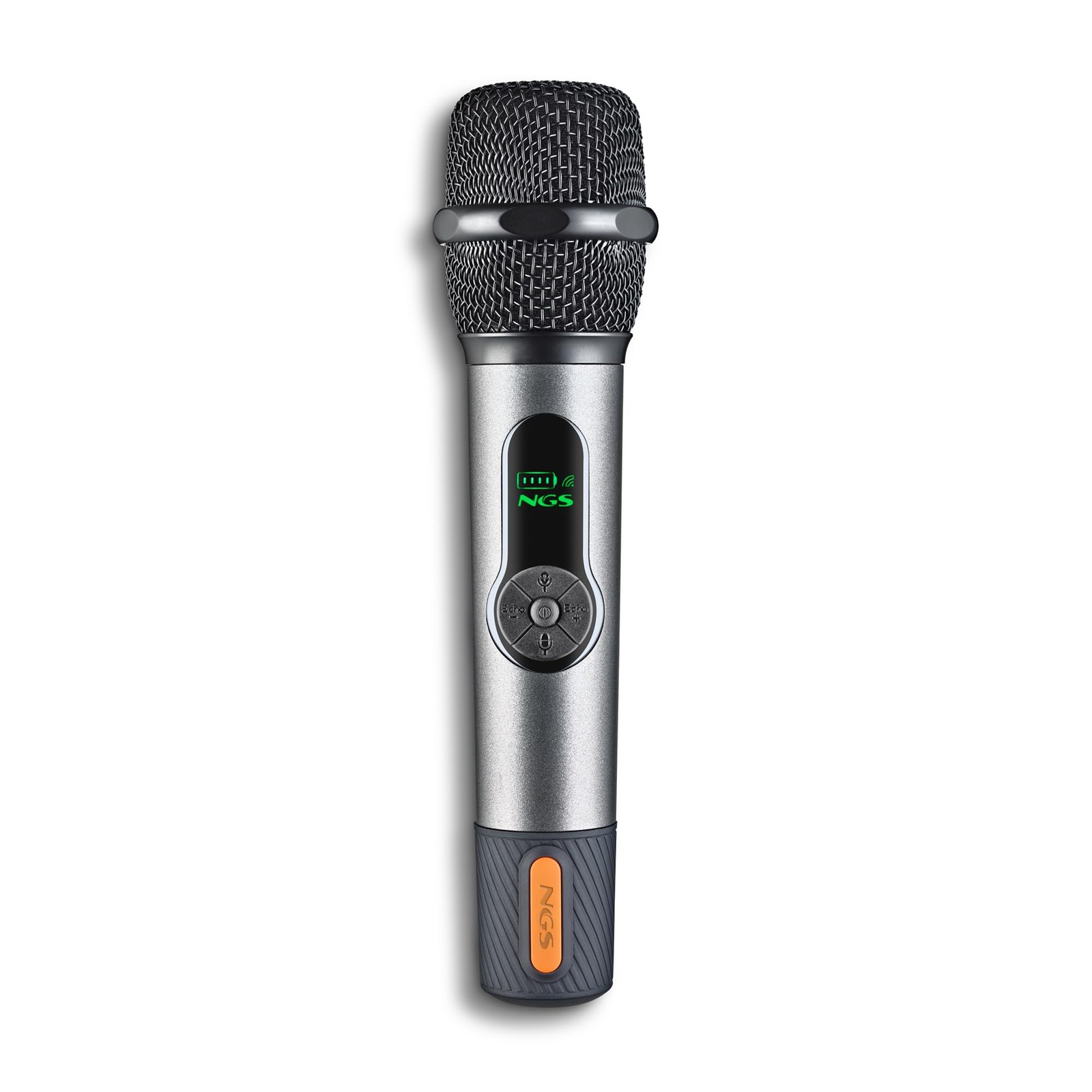 Micro sans fil dynamique 2.4 GHz Singer Star batterie rechargeable volume réglable