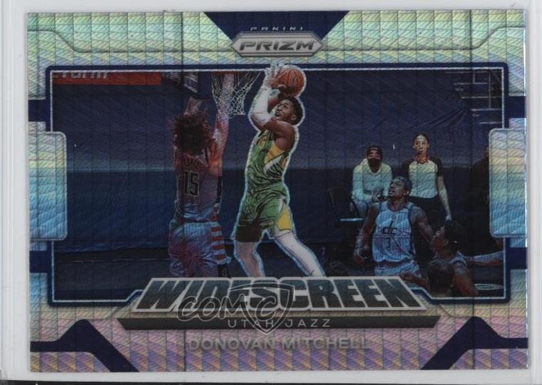 2021-22 Panini Prizm Widescreen Hyper Prizm Donovan Mitchell #7 1p8m