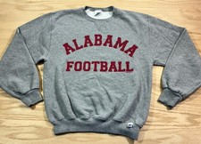 Vintage Russell Athletic Alabama Crimson Tide Football Sweatshirt Adult Small