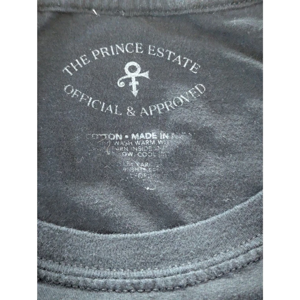 PRINCE Purple Rain T-Shirt M/L Official Prince Estate Approved Band Tee - Image 3 of 4