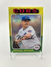 2024 Topps Heritage High Number - Michael Rucker #125 Chrome /699