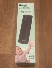 Nuby Rapidcool - Nero, Formula Rapida Latte Raffreddante alla Bocca in 2 Min Nuovo