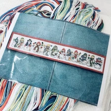 Design Works “Snowman Row” counted cross stitch kit NOS