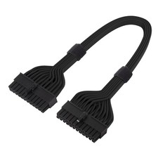 SilverStone Technology PP06BE-MB35 Super Flexible Short Modular Cable for Silver