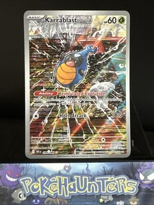 Pokemon Card Karrablast 094/086 Black Bolt Illustration Rare NM
