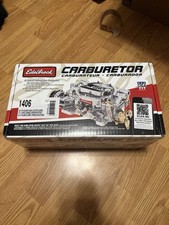 Edelbrock 1406 600 Cfm 4barrel Square Bore Carburetor W Electric Choke New