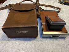 Vintage Polaroid SX-70 Instant Film Land Camera with Carrying Case - Untested