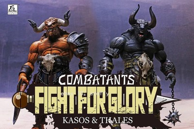 XESRAY 1/12 Fight for Glory 9in COMBATANTS Kasos Thales Action Figure in Stock