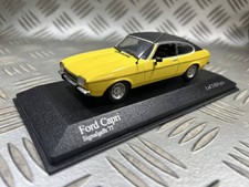 1/43 Minichamps Ford Capri '77 Signal Yellow Minicar