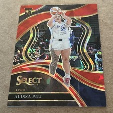 2024 Panini Select WNBA - Courtside Alissa Pili #217 Red Ice Prizm (RC)
