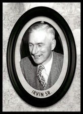 2018-19 President's Choice Bleu Blanc Et Rouge Dick Irvin 41/100 Montreal