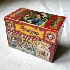 Vintage HJ Heinz Co Recipe Box with Index Cards Turn of Century Advertising