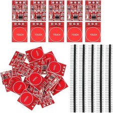 TTP223 Capacitive Touch Switch Sensor Module 30PCS 3.3V 5V Self Lo Size: 30pcs