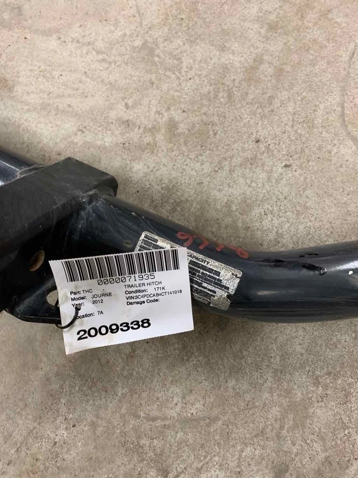 Engate de reboque ADEQUADO PARA 12 DODGE TRAVEL - Imagem 3 de 4