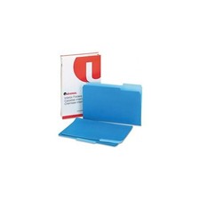 Universal Office Products 15301 40 File Folders Legal Blue 100/box