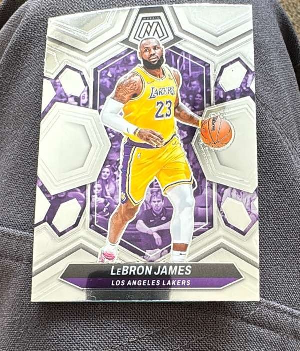 2023-24 Panini Mosaic - Silver #92 LeBron James