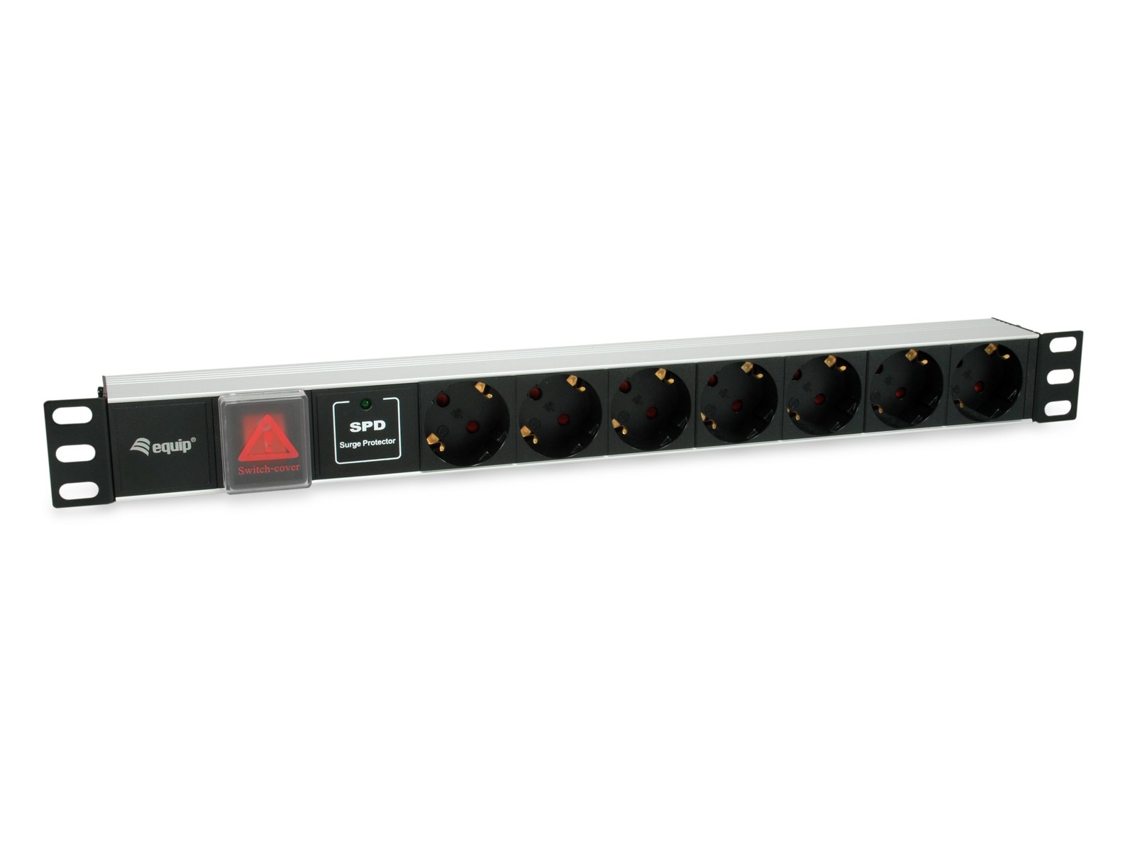 PDU Equip 333309 7 Posti 1U: Distribuzione Energia Professionale 19"
