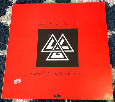 Lloyd-Langton Group (ex-Hawkwind): Elegy import LP Allegro LLG 77 NM/SVG