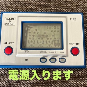 Nintendo RC-04 GAME &WATCH FIRE Fire