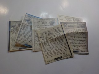 9 WW2 V Mail Letters 850th Engineer Aviation Battalion Greenland New Hampshire