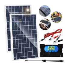 100A Dual-chip 10W Solar Controller Set for F...