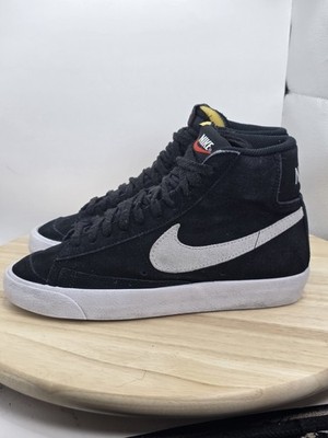 Womens Size 6.5 - NIKE Blazer Mid '77 CI1172-002 Black White Suede Sneakers GS 5