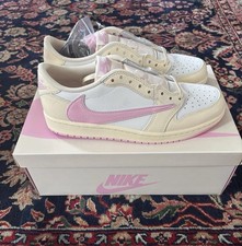 Jordan 1 Low Travis Scott Shy Pink 43