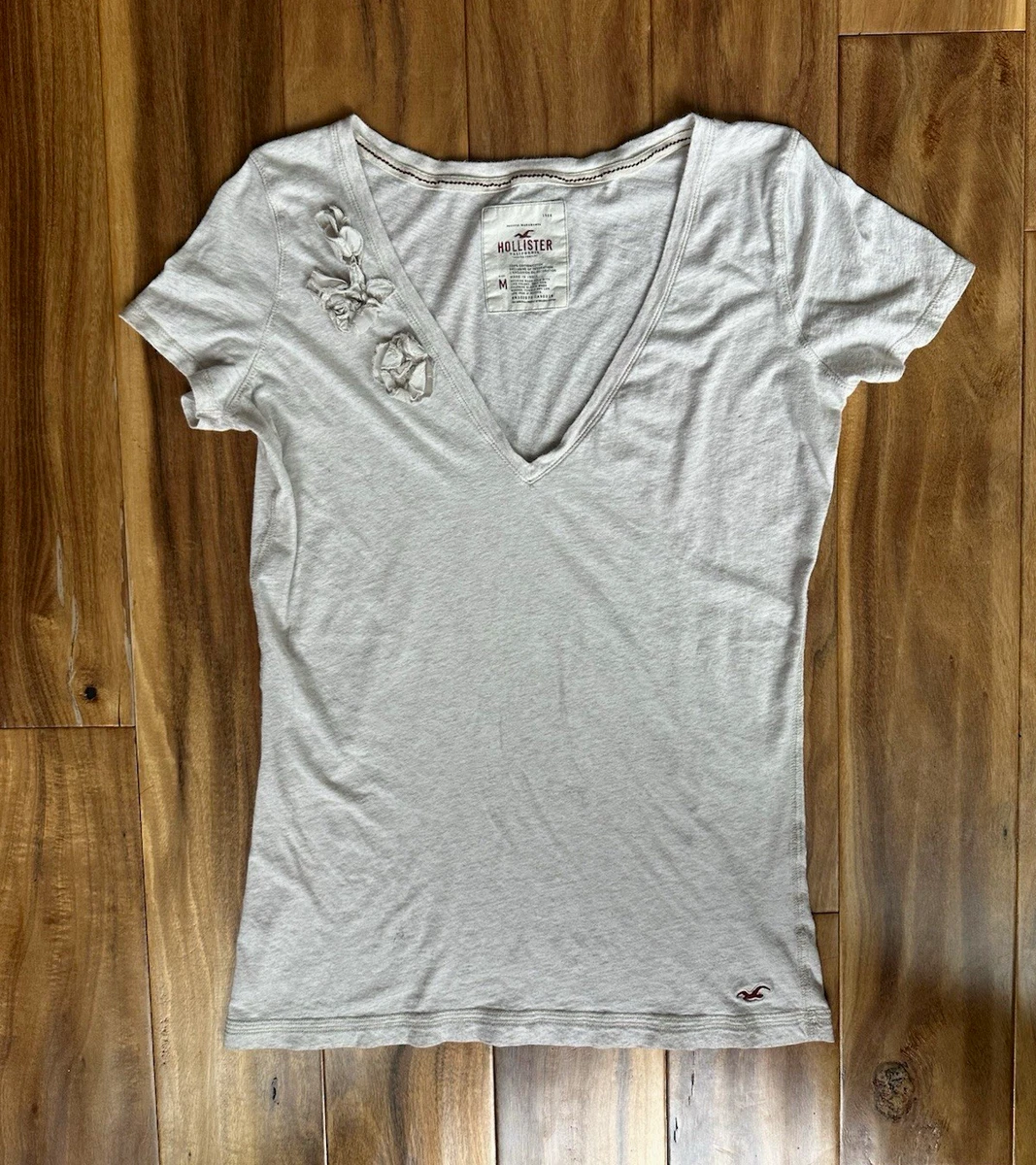 Hollister Cotton T-Shirt Tops for Women for sale | eBay