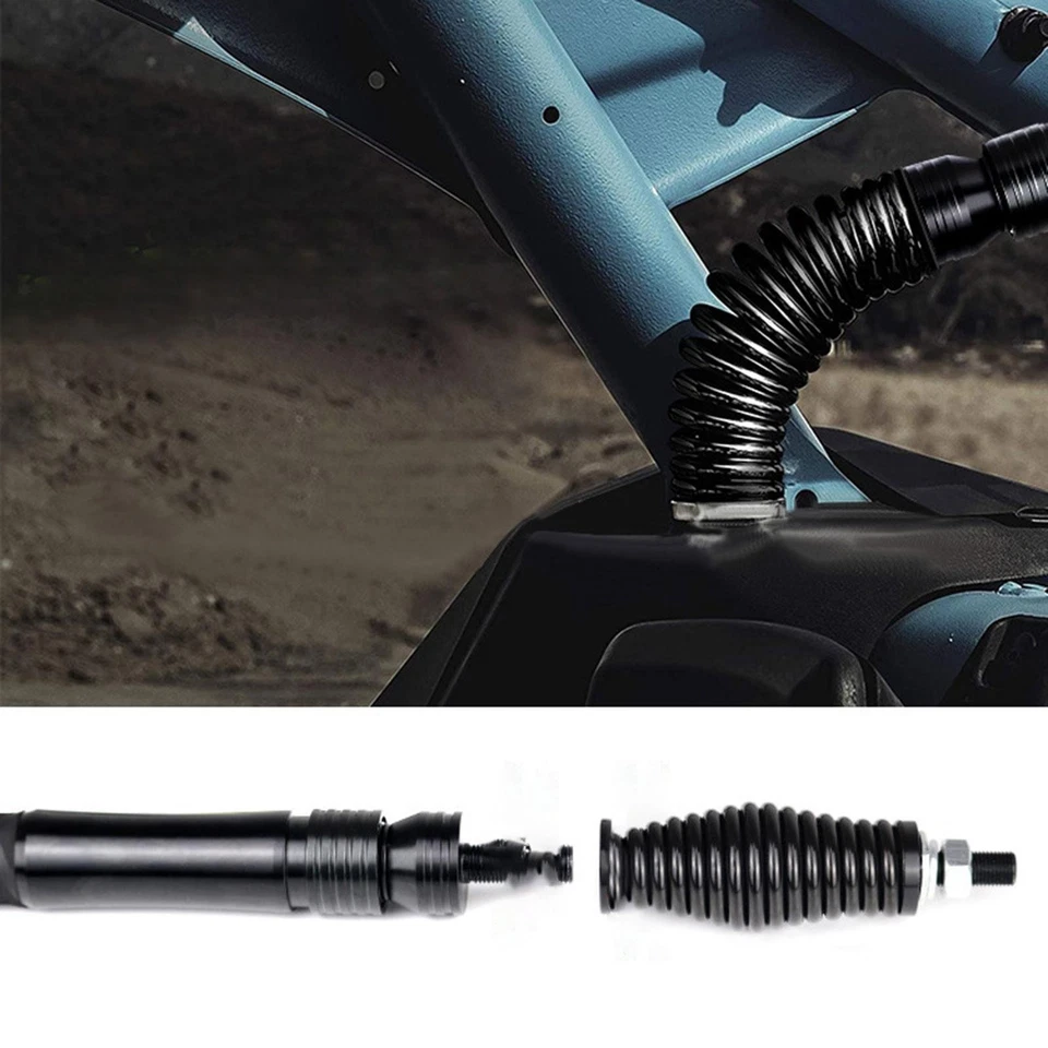 2Pcs LED Whip Light Spring Mount Antenna Spring Mount for Truck Car UTV - Image 3 of 4