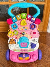 VTech First Steps Baby Walker Pink Musical Activity Centre