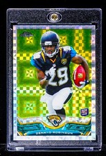Denard Robinson RARE X-FRACTOR REFRACTOR ROOKIE CARD Jaguars RC. rookie card picture