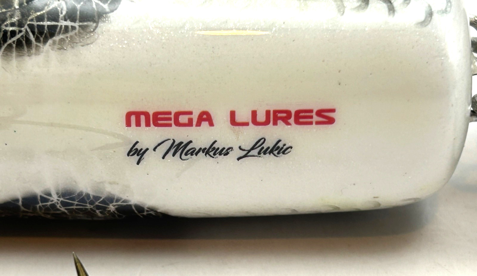 Mega Lures Mega Walleye Swimbait Musky Lure Walleye Silver Markus Lukic #2866 - Image 6