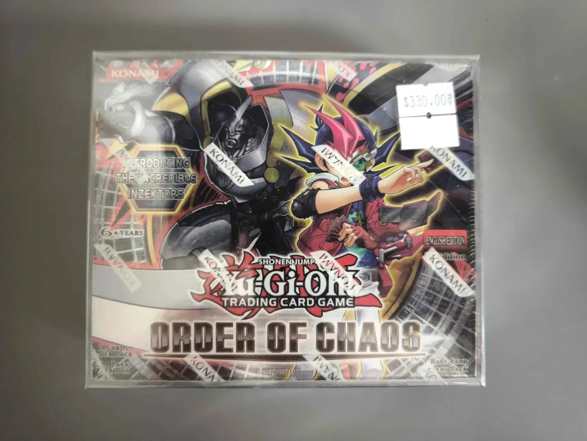 Yu-Gi-Oh! TCG Order of Chaos Sealed Collectible Card Game Boxes