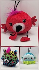 Flamingo Cheetah Butterfly Peluche Aplastar Animales de Peluche Mochila Juego de Juguete: 3