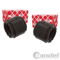 2X febi 32Mm Stabilager Hinten Passend FüR Links+Rechts