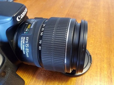 Canon EF-S 15-85mm f/3.5-5.6 IS USM Lens Box Included