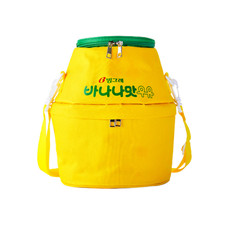 Bandolera Binggrae Sabor Plátano Leche Picnic Refrigerador Bolsa Aislada Lonchera