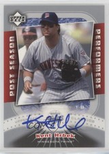 2005 Upper Deck Classics Post Season Performers Kent Hrbek #PP-KH Auto 0o8k
