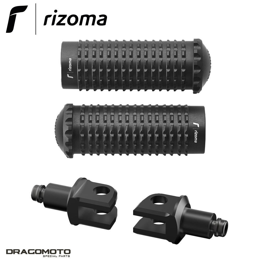 Pegs EXTRÊMES Kawasaki Z 1000 SX Rizoma PE631B noir pour pilote