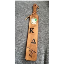 Vintage Kiburz Kappa Delta Sorority Paddle Illinois 1975 Christmas Formal