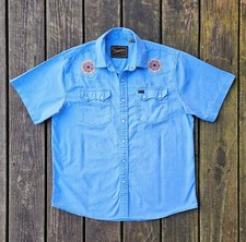 Howler Brothers Crosscut Deluxe Snap Shirt Beach Blooms Blue Sz Small SOLD OUT 