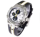 Maurice Lacroix AI1018-TT030-130-K Mens Aikon Silver tone Dial Quartz Watch