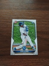 2023 1st Bowman BP136 Juan Olmos Kansas City Royals Baseball Card