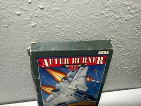 AFTER BURNER III (Sega CD, 1993) VINTAGE Box CIB TESTED COMPLETE, Mint Disk