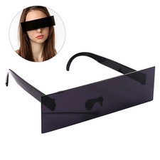 Fancy Glasses Photobooth Props Censorship Black Sunglasses For Costume Party