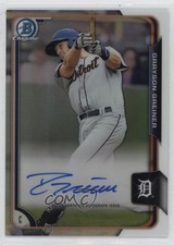 2015 Bowman Chrome Prospects Refractor 395/499 Grayson Greiner #BCAP-GG Auto 2a9